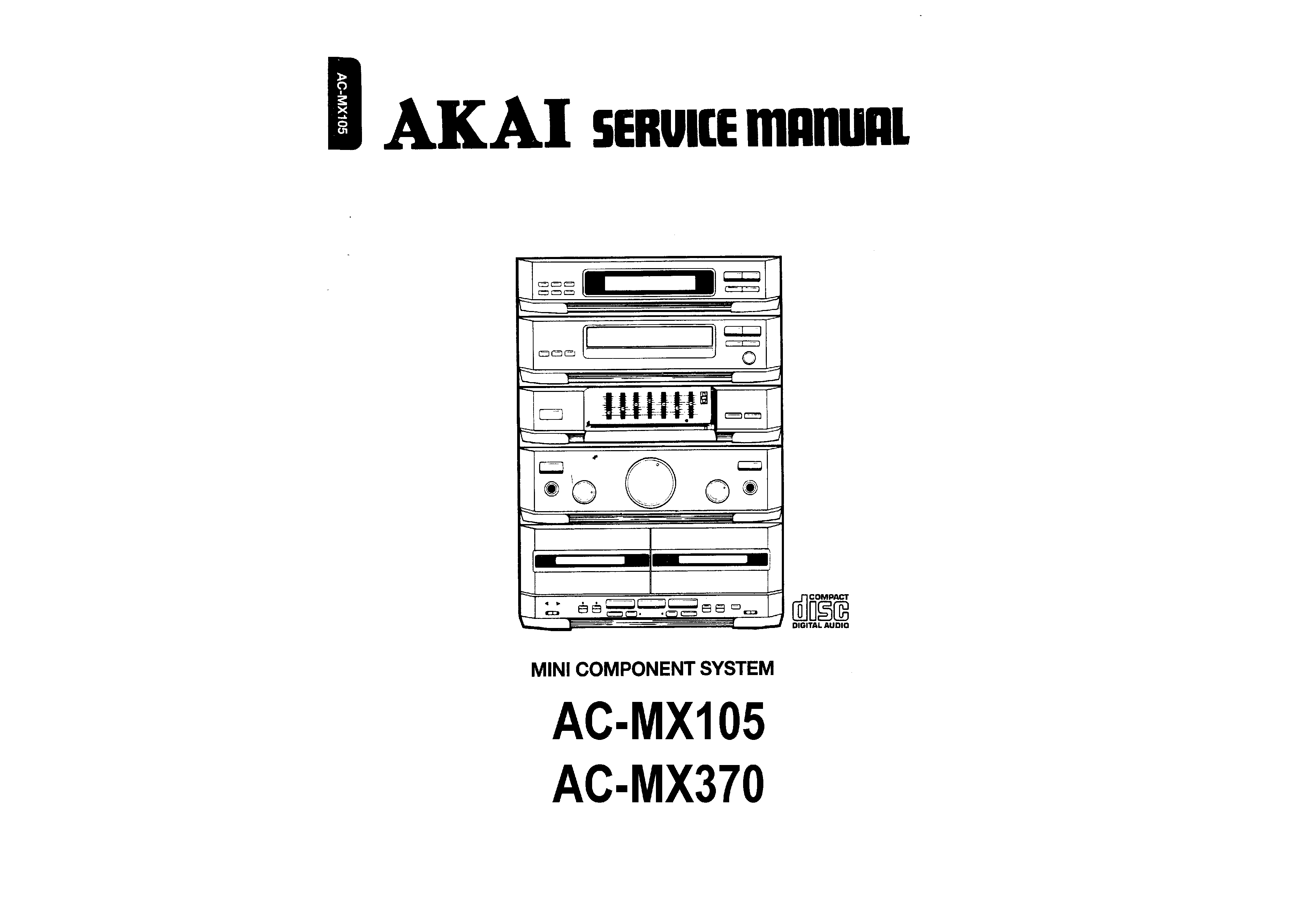 Service Manual  Akai AC-MX450 