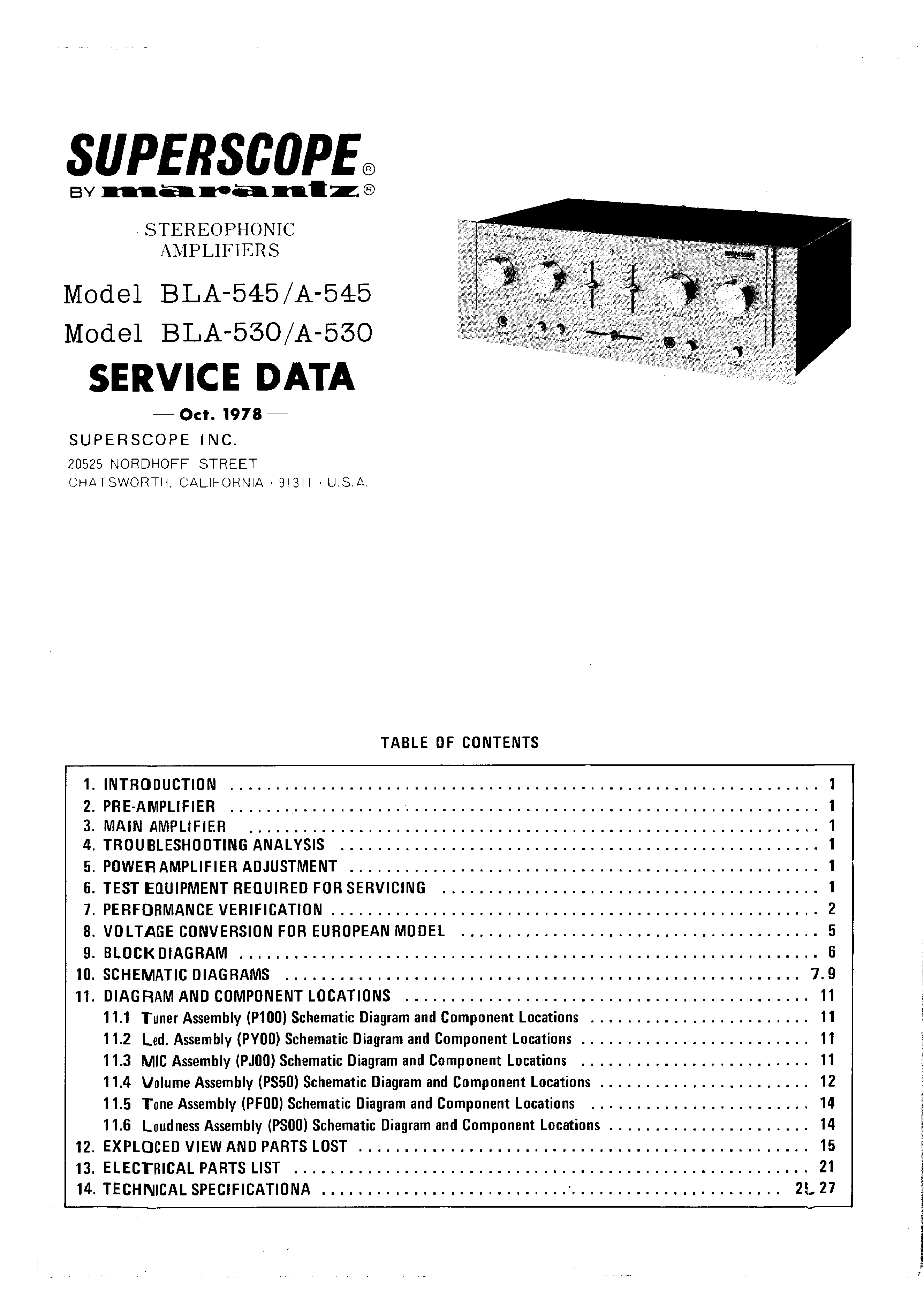 Superscope service manual