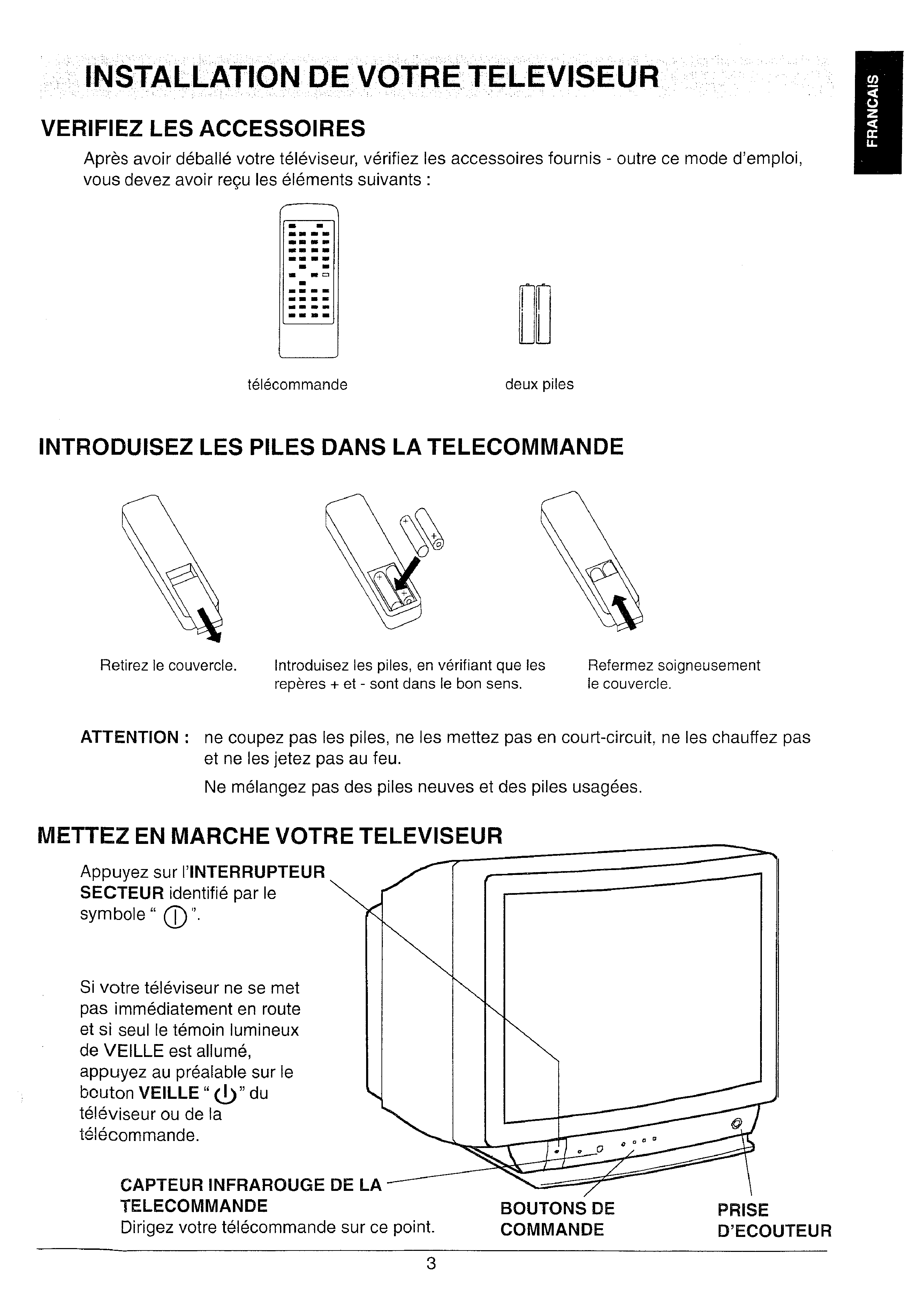 Телевизор инструкция mitsubishi