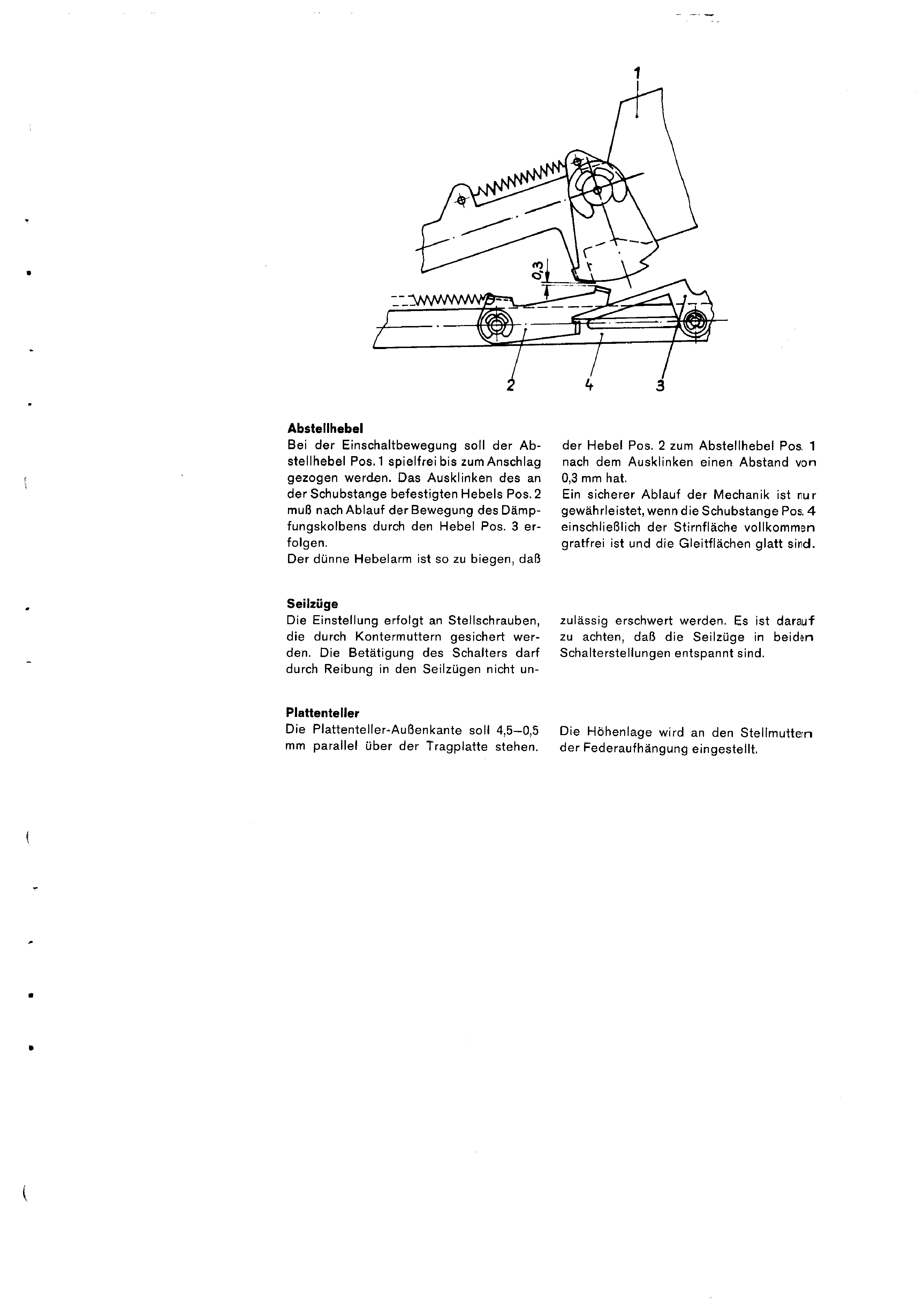 Service Manual-Anleitung für Braun PS 500/PSQ 500 