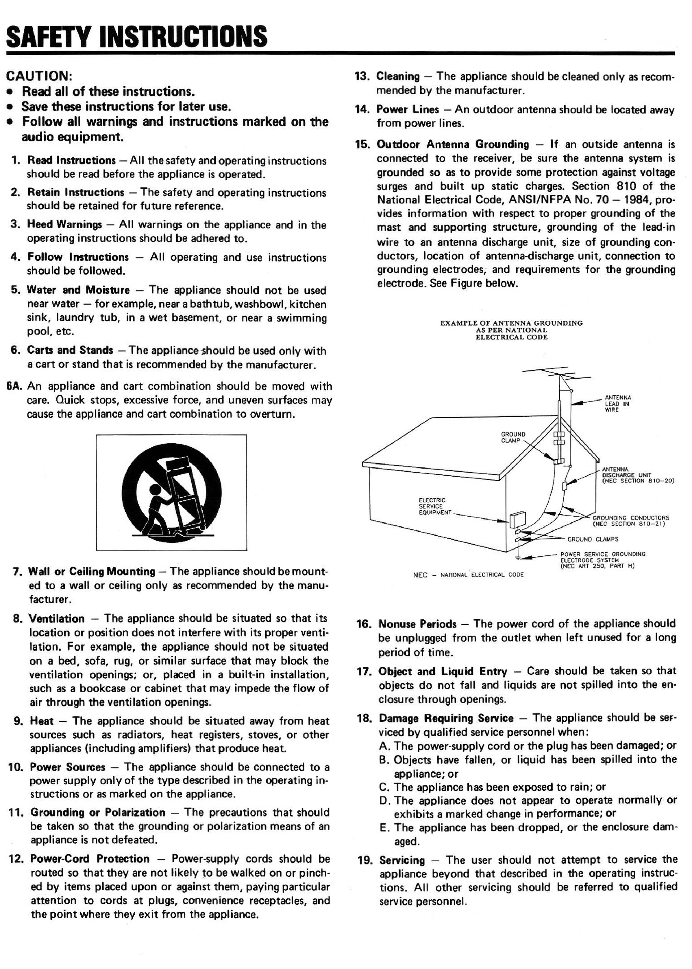 TEAC AG-550 - Owner's Manual Immediate Download
