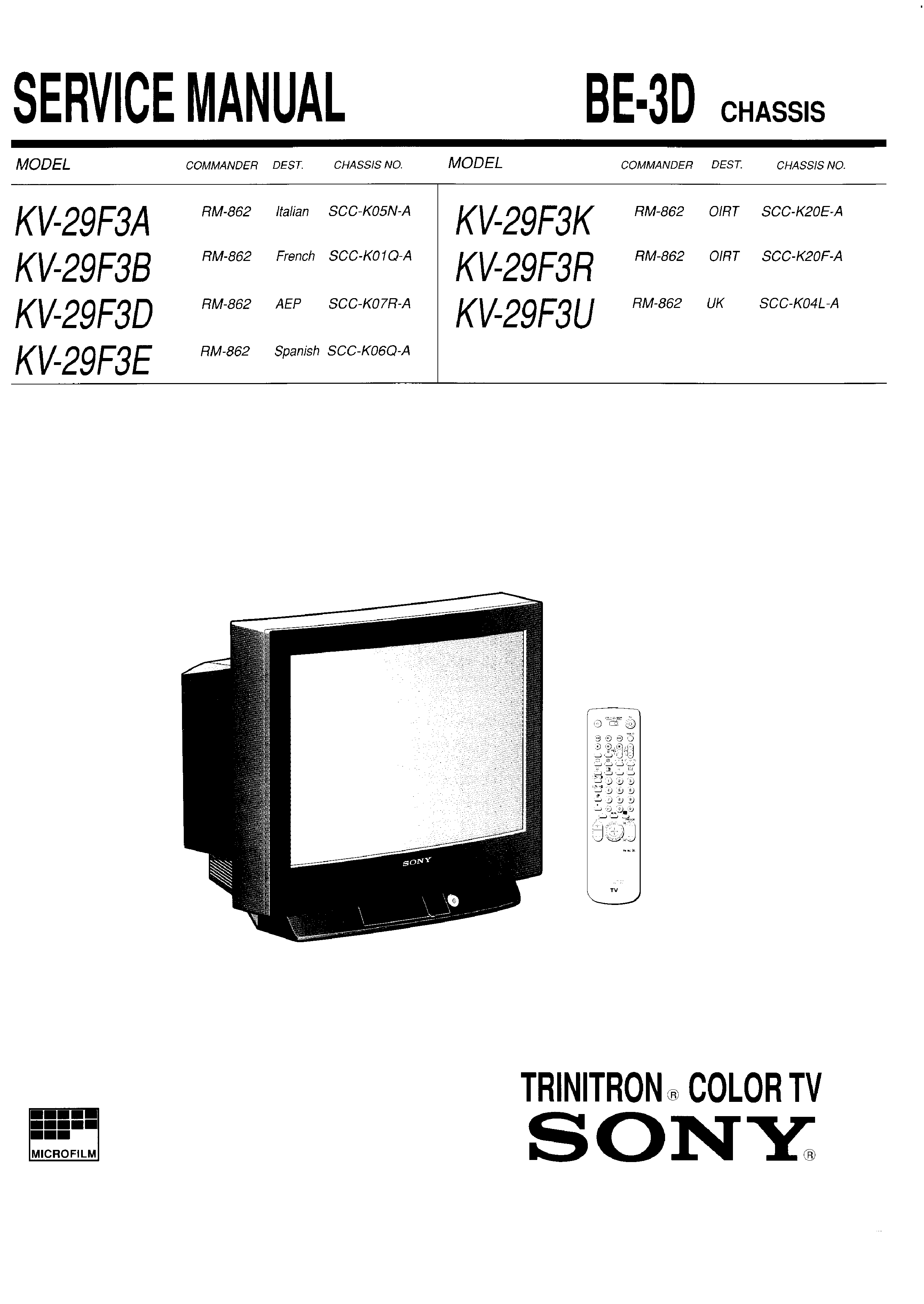 Sony Ps-Lx520 Service Manual