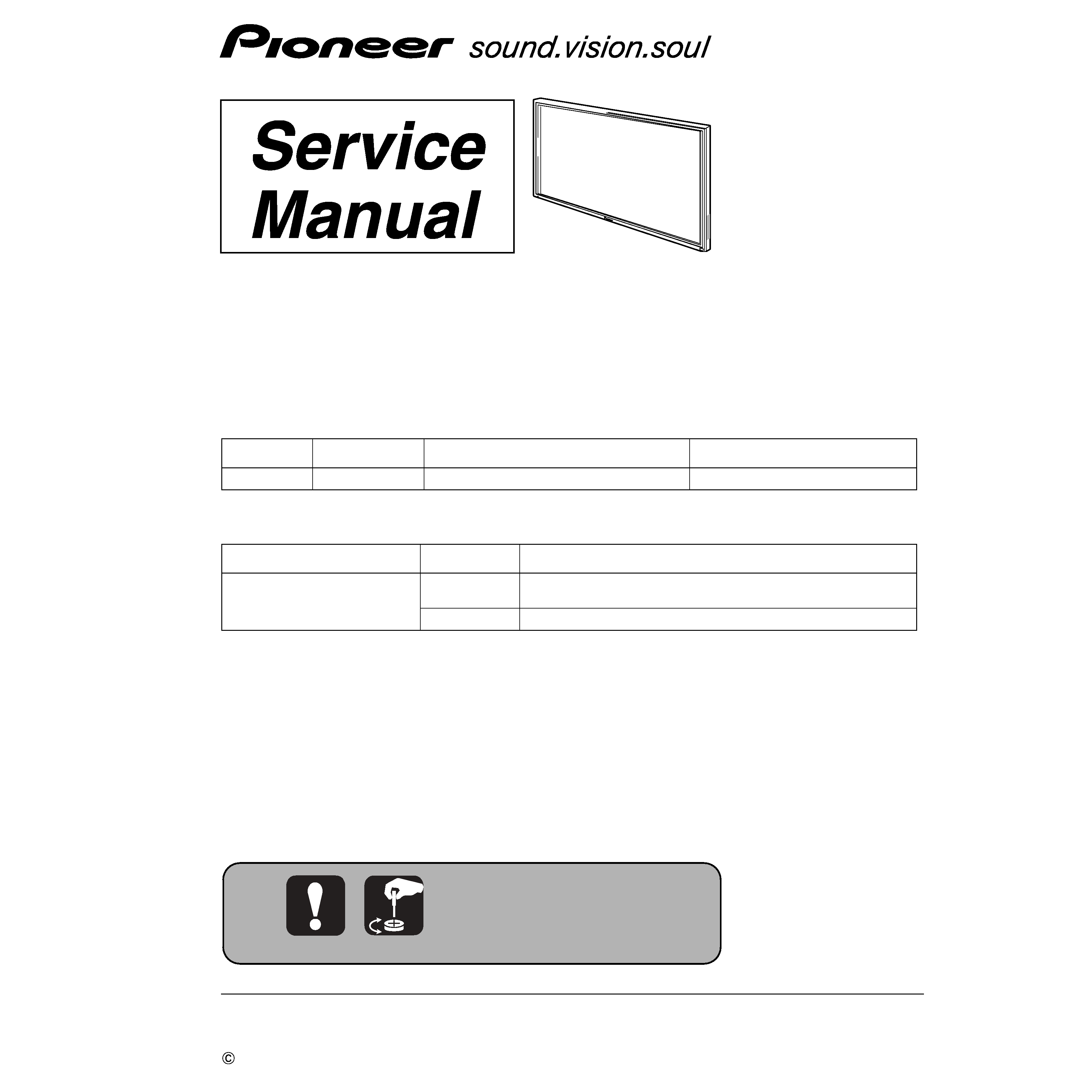 PIONEER XRJ11M - Service Manual Immediate Download