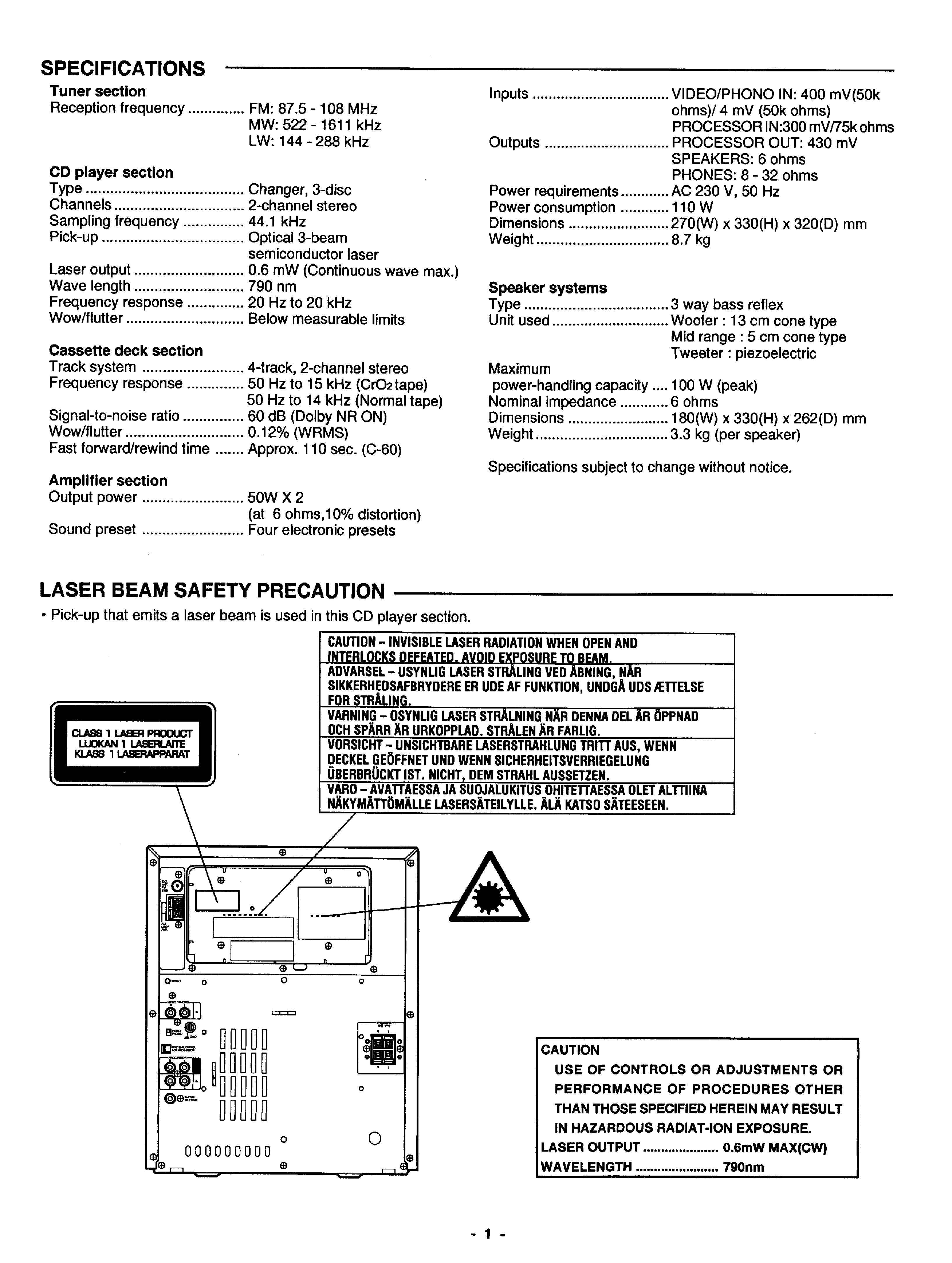 SANYO DCF300 - Service Manual Immediate Download
