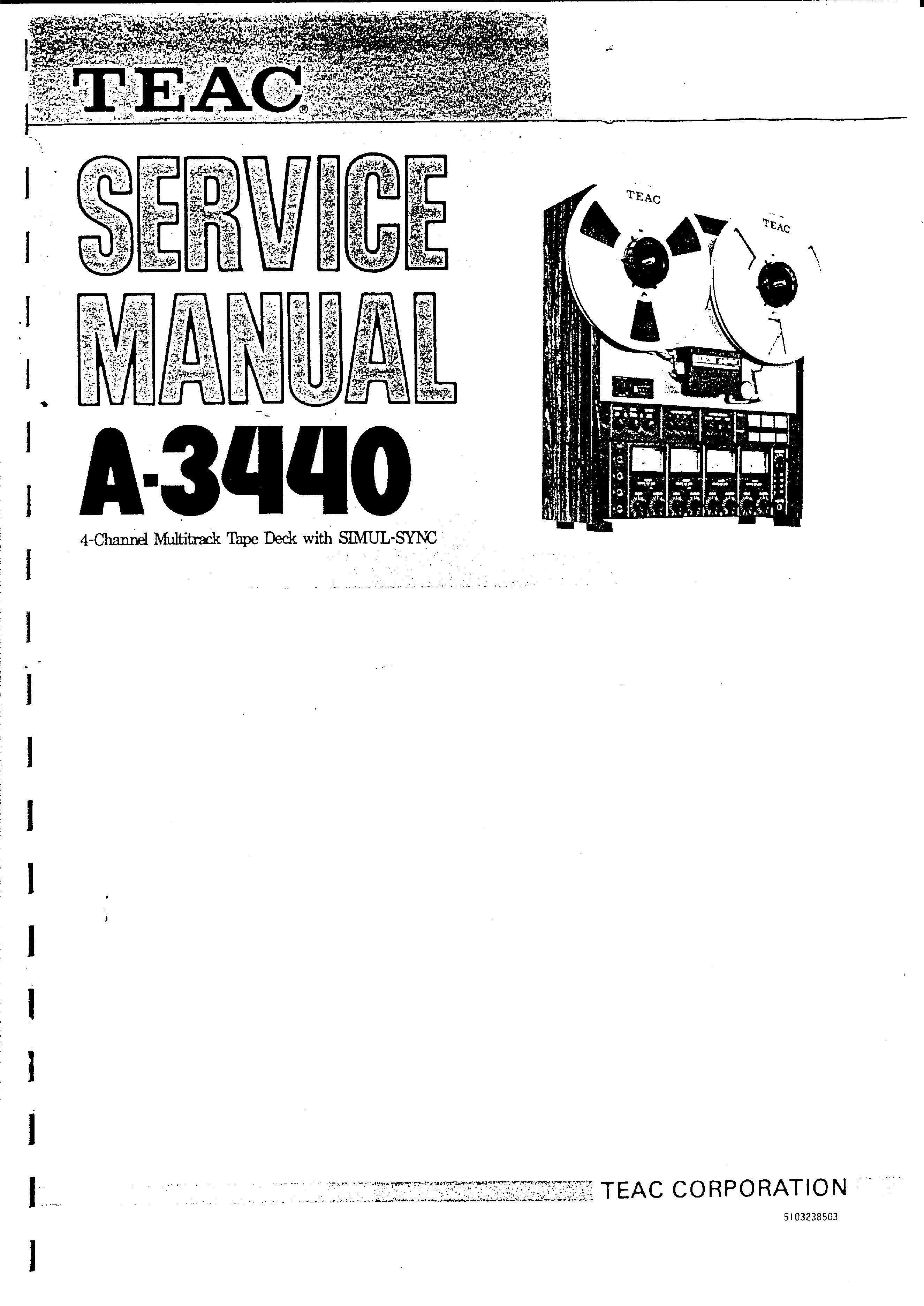 Teac 6010 Service Manual
