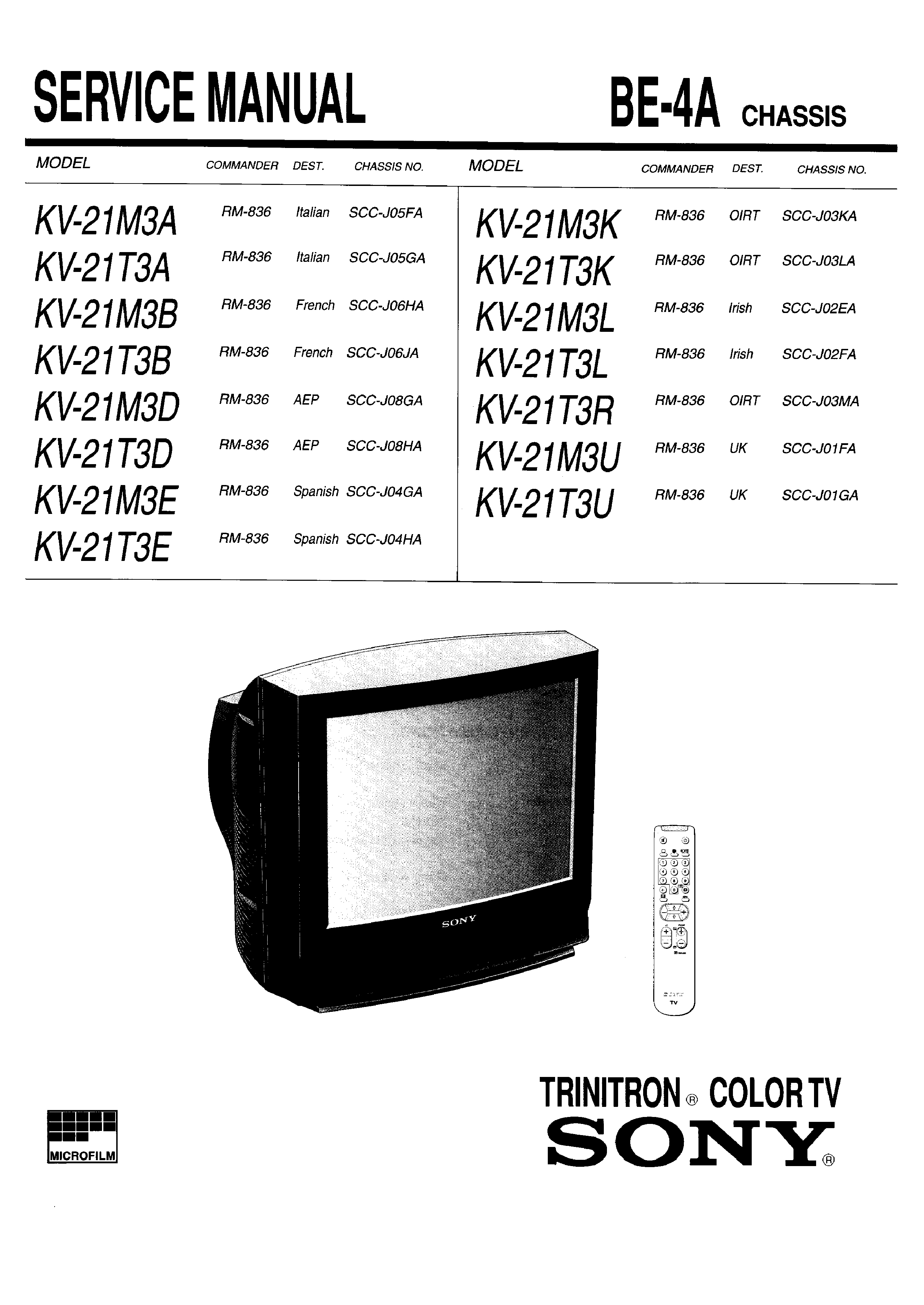Монитор Sony Trinitron 19 Ремонт Описание Руководство Схема