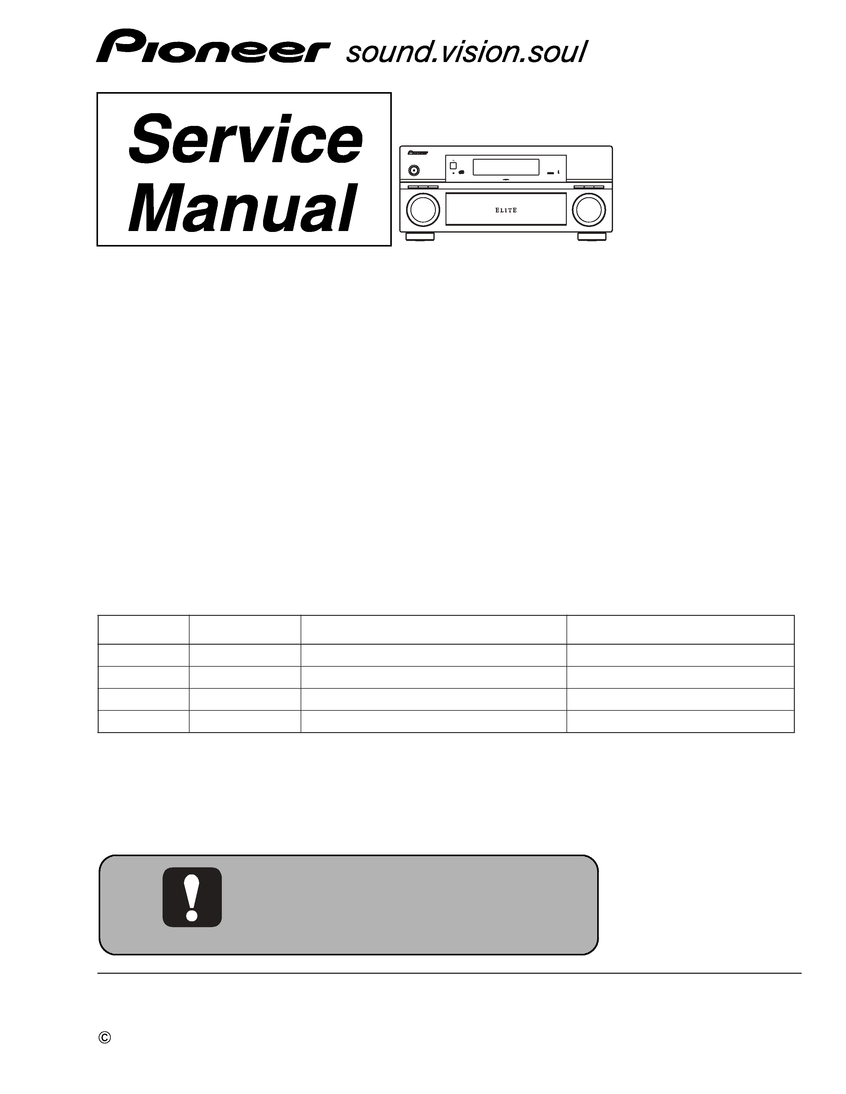 PIONEER KE3050 - Service Manual Immediate Download