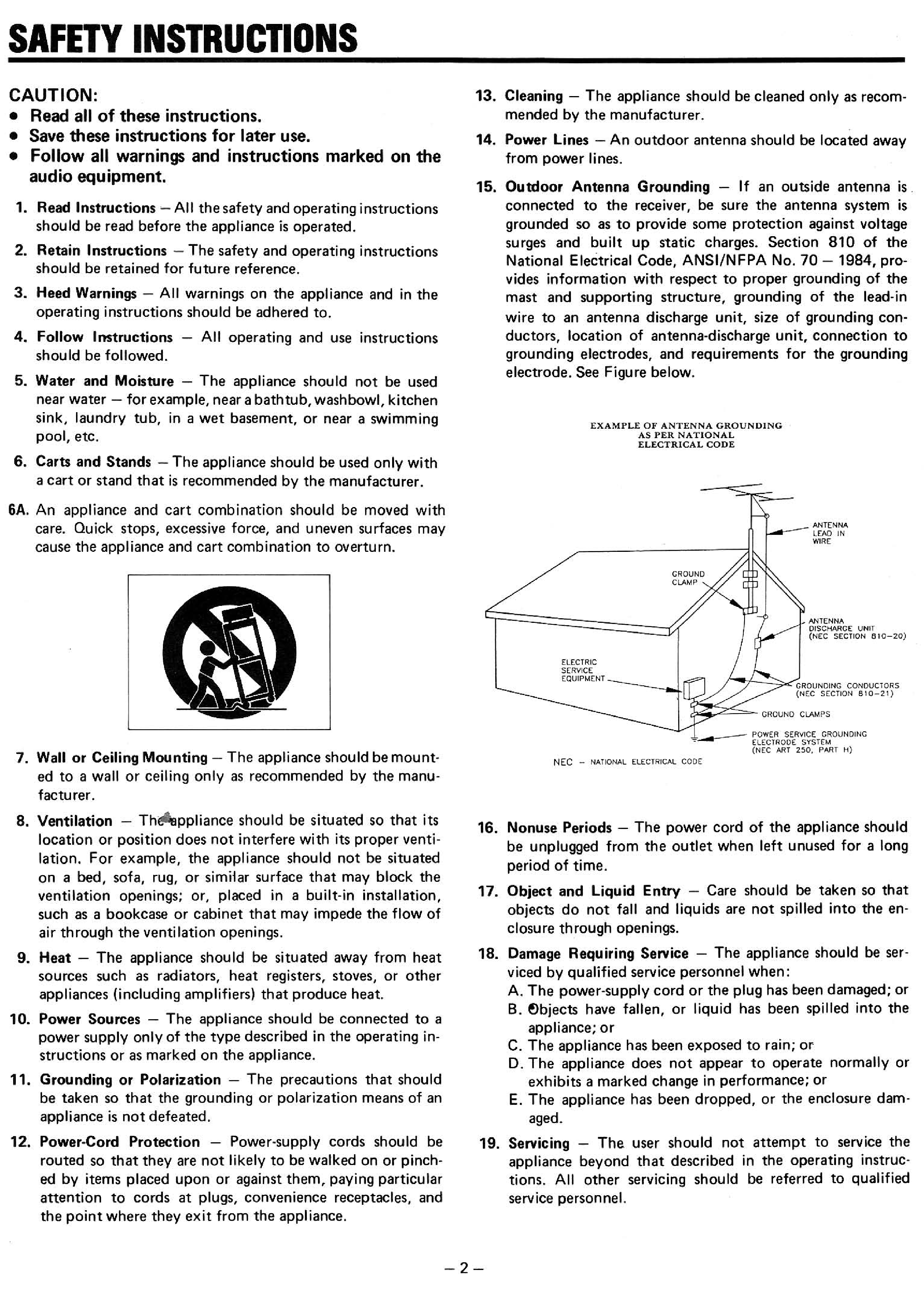TEAC AG-500 - Owner's Manual Immediate Download