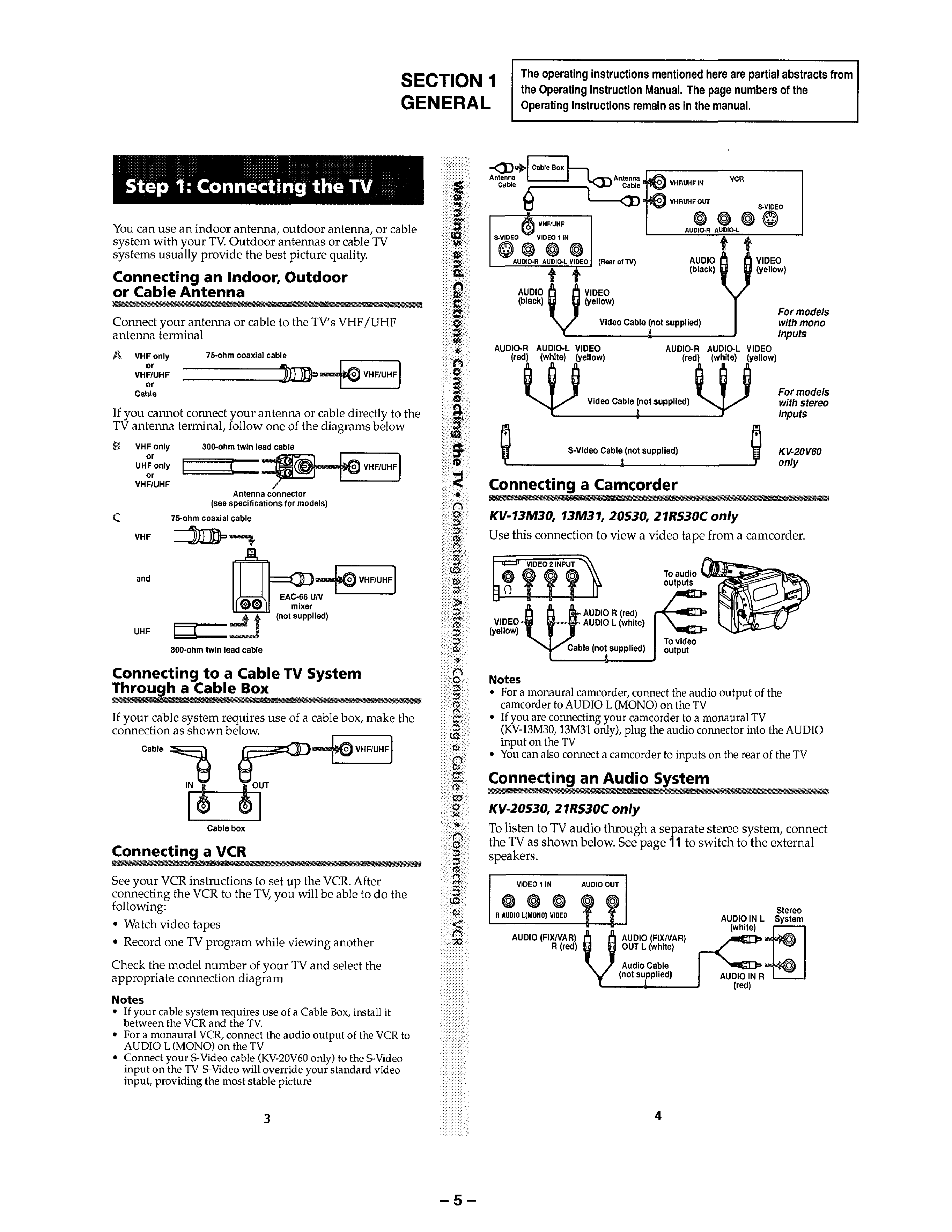 SONY KV-13M31 - Owner's Manual Immediate Download