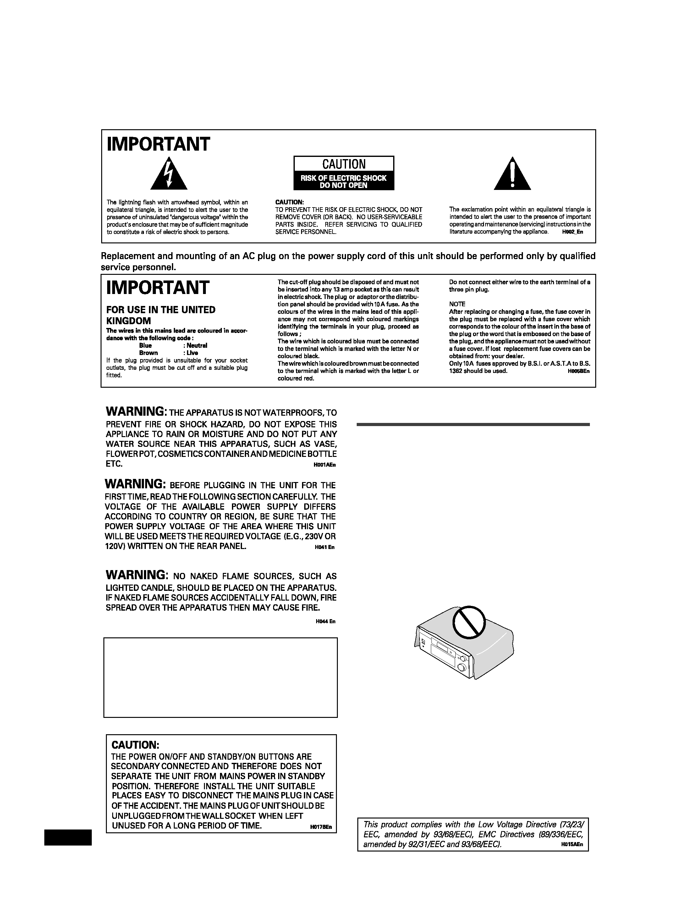 PIONEER VSX-D811S-S - Owner's Manual Immediate Download