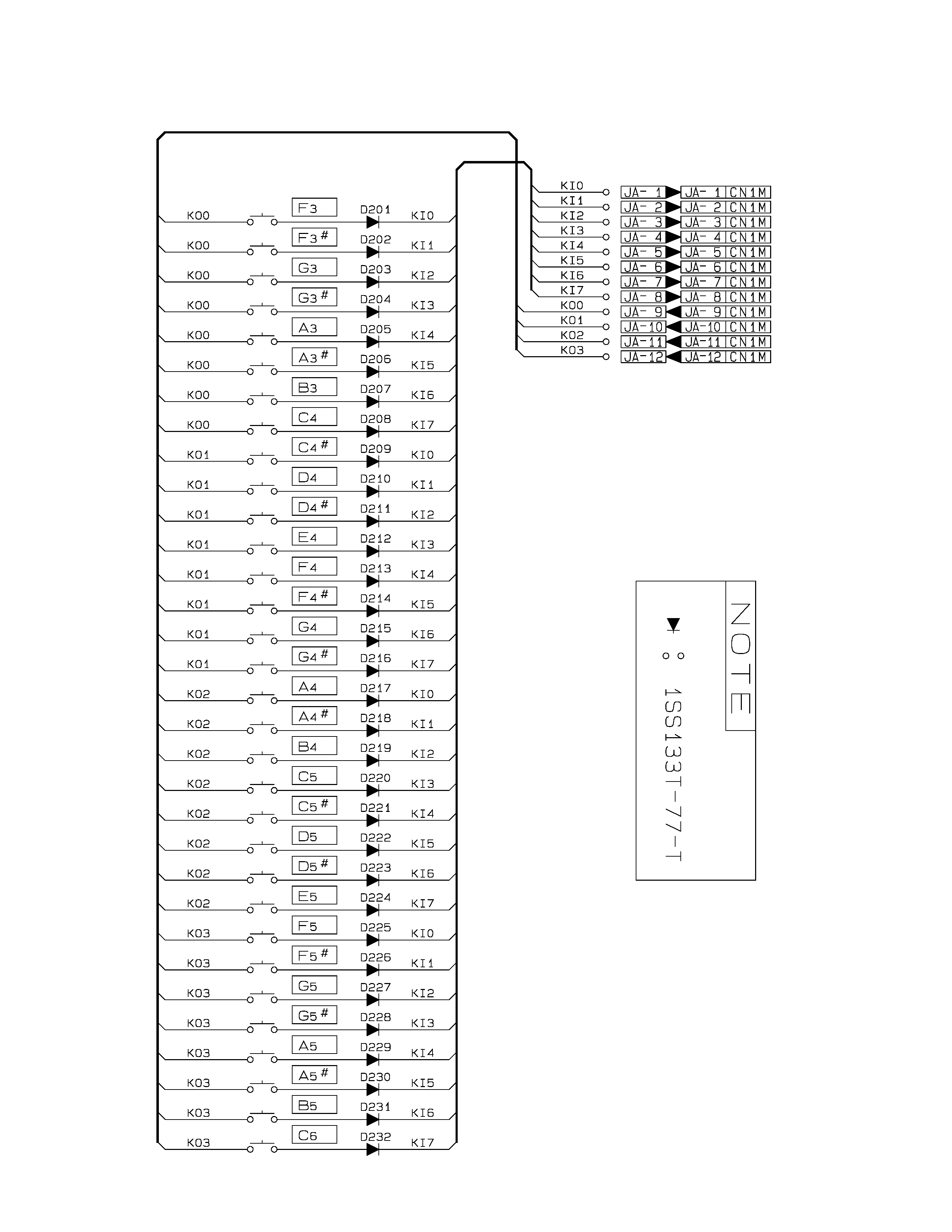 CASIO SA21 - Service Manual Immediate Download