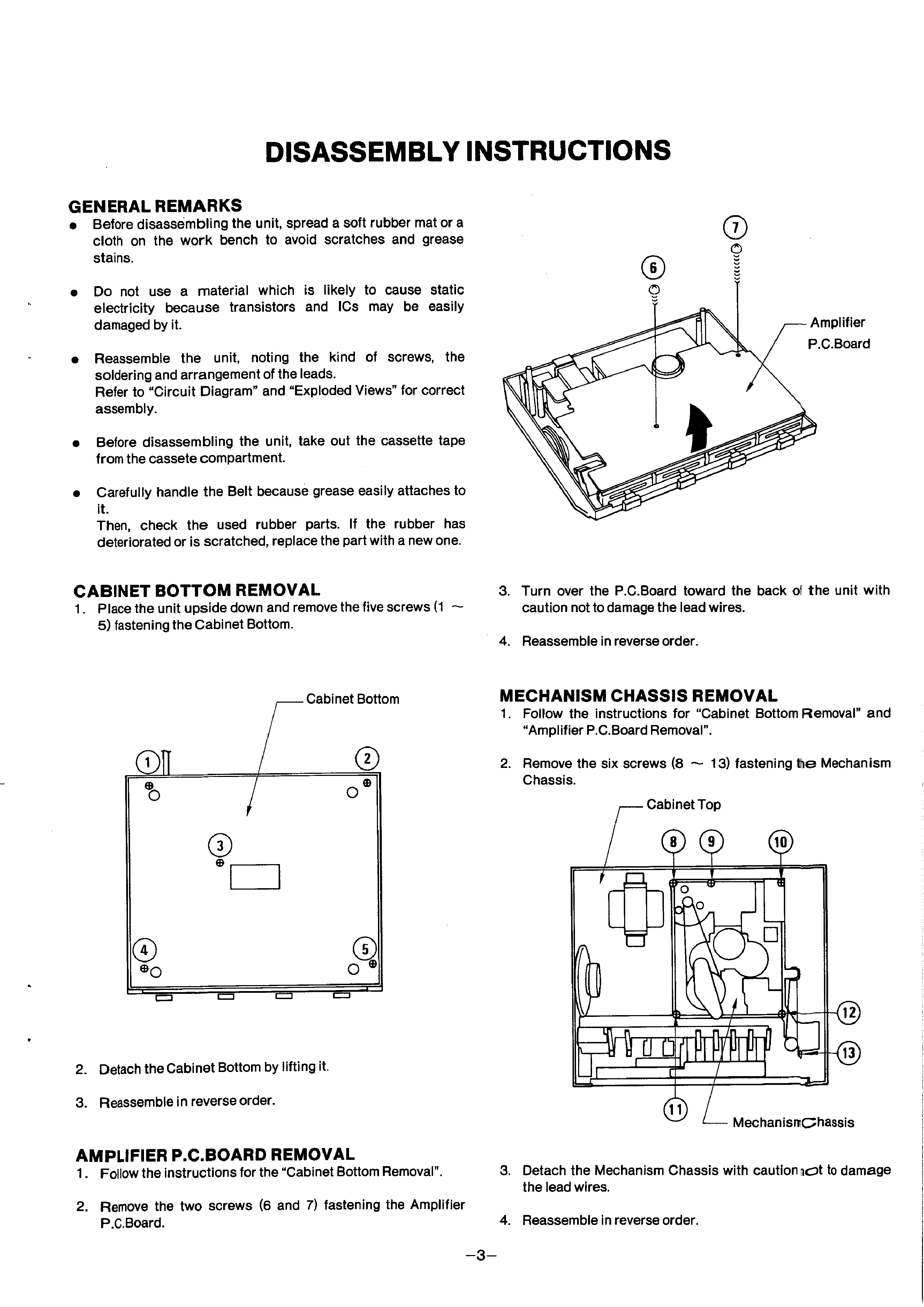 SANYO TRC9010 - Service Manual Immediate Download