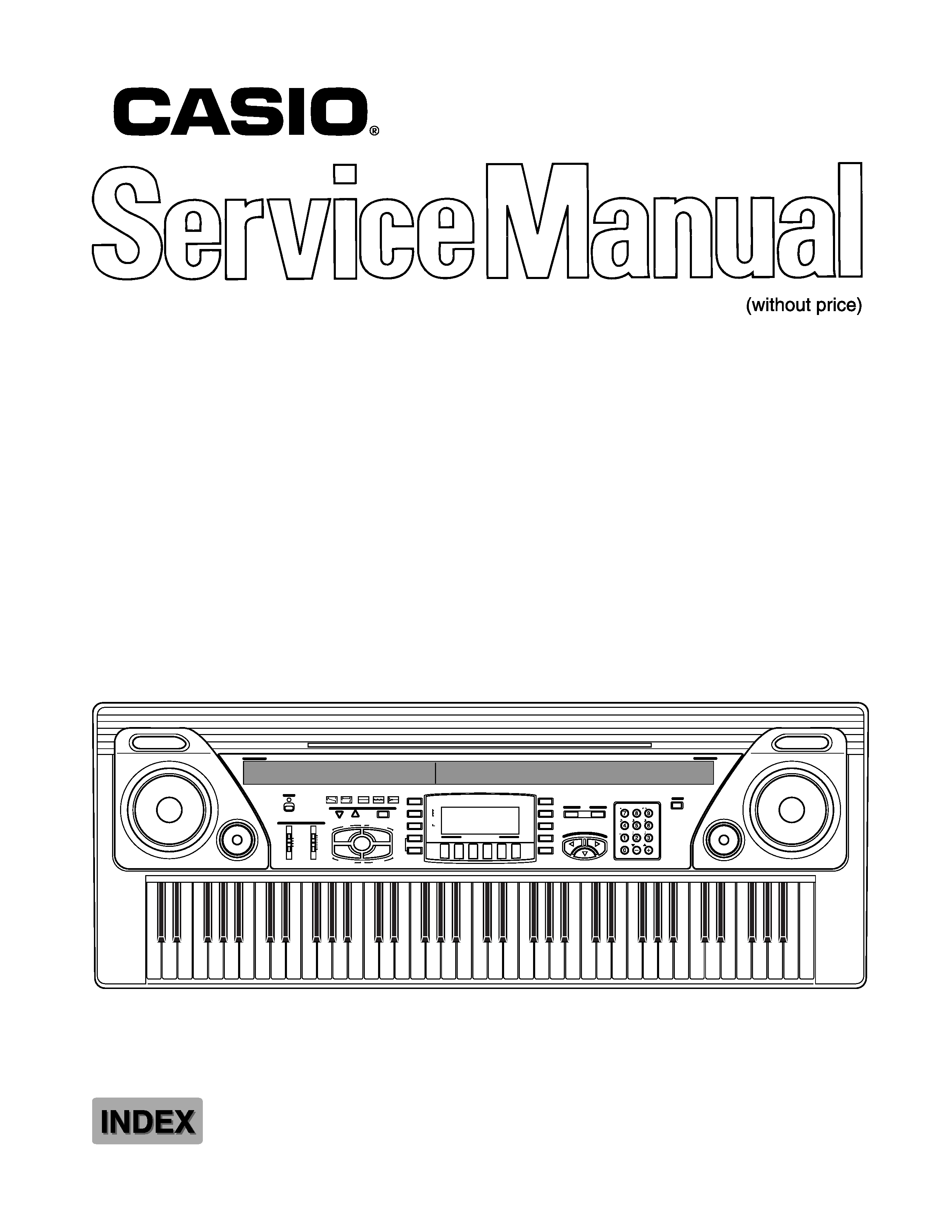 CASIO WK1200 - Service Manual Immediate Download