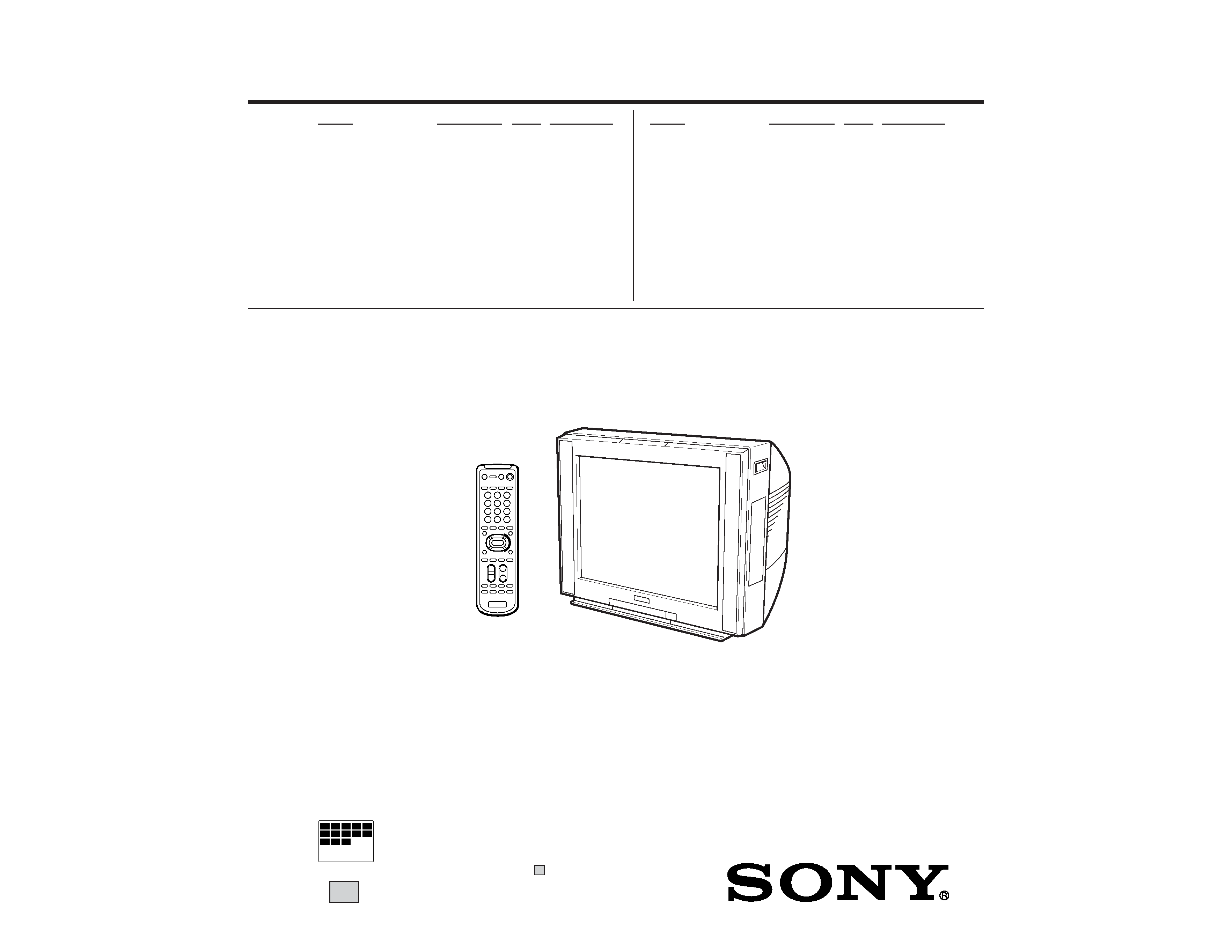Схема телевизора sony