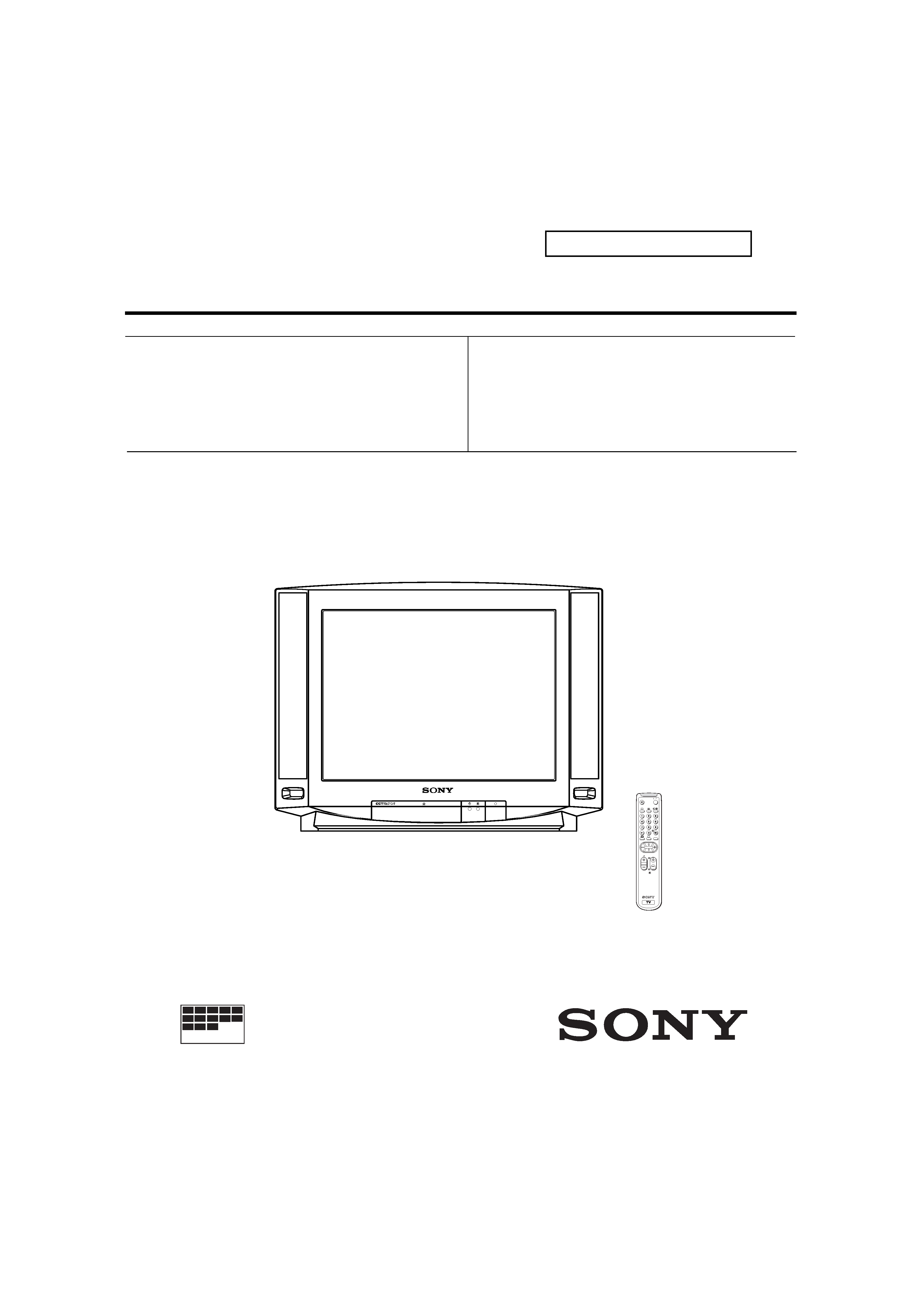 Sony kv 29x1r схема
